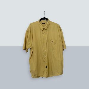 5 for $30 Gant Peach Poplin Button Down Long Sleeve Shirt Yellow Men's Size XL